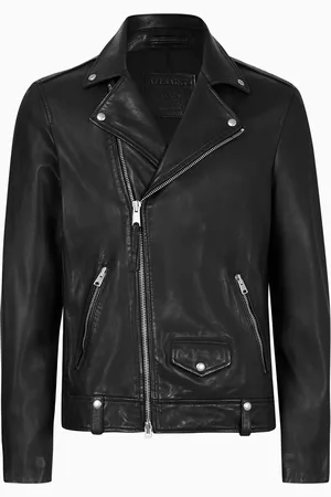 AllSaints Leather Milo Biker Jacket
