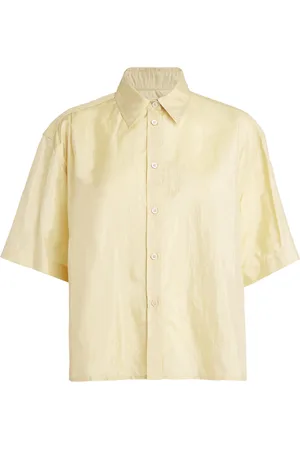 Jil Sander Cropped Short-Sleeve Shirt
