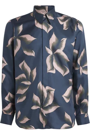 DRIES VAN NOTEN Silk Floral Shirt