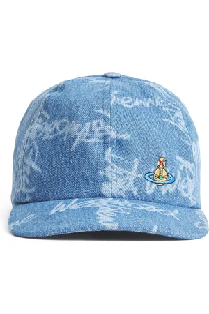 Vivienne Westwood Denim Orb Baseball Cap