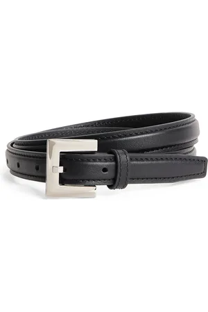 ANINE BING Leather Nicola Thin Belt