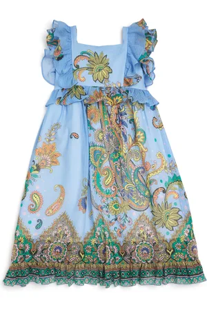 Etro Cotton-Silk Paisley Dress