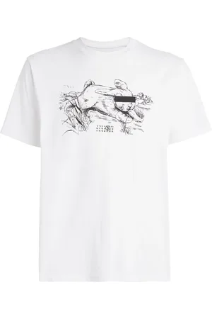 Maison Margiela Cotton Printed T-Shirt