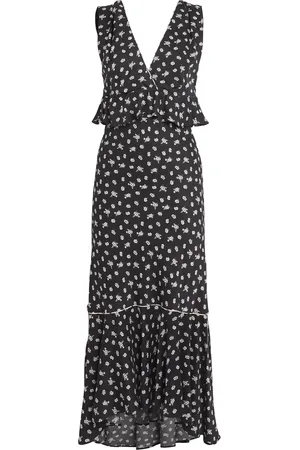 Claudie Pierlot Floral Print Maxi Dress