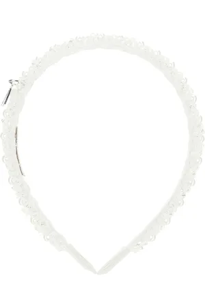 MONNALISA Satin Beaded Headband