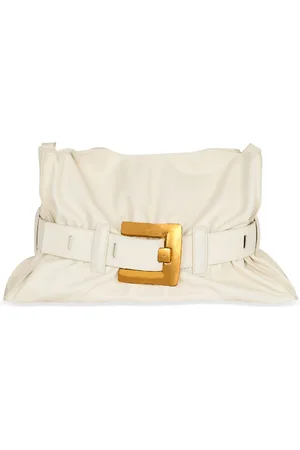 Balmain Medium Leather Anthem Shoulder Bag