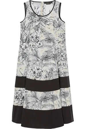 Persona by Marina Rinaldi Floral Print Midi Dress
