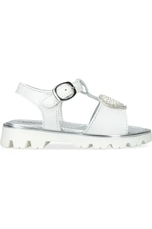 MONNALISA Leather Embellished Sandals