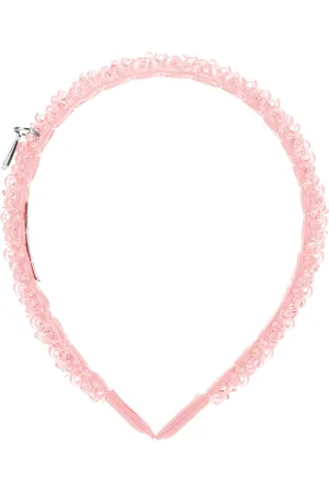 MONNALISA Satin Beaded Headband