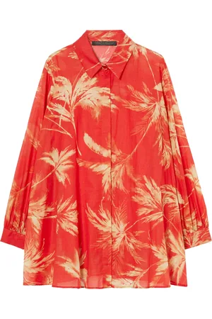 Persona by Marina Rinaldi Cotton Printed Shirt
