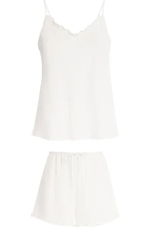 Olivia von Halle Silk Crepe de Chine Elle Pyjama Set