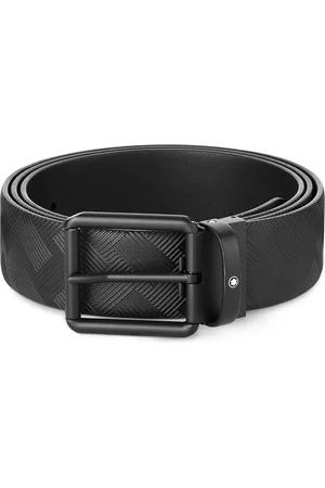 Montblanc Leather Patterned Belt