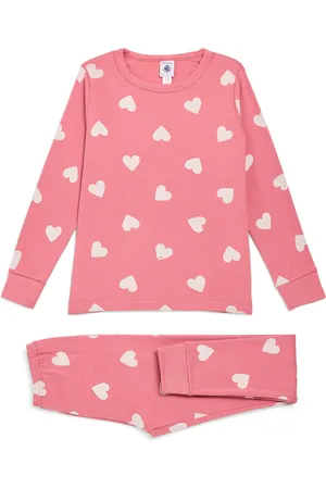 Petit Bateau Heart Print Pyjamas