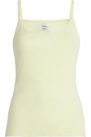 Leset Classic Pointelle Tank Top
