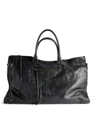 Balenciaga Leather Le City Travel Top-Handle Bag