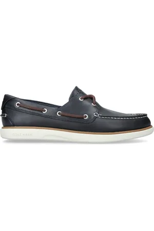Cole Haan Leather GrandPrø Windward Boat Shoes