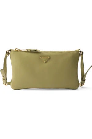 Prada Leather Triangle Pouch