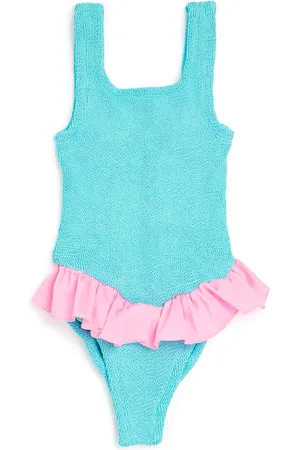 Hunza G Ruffle-Trim Denise Swimsuit