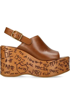Chloé Maxime Wedge Sandals 135