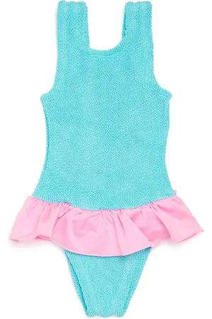 Hunza G Ruffle-Trim Denise Swimsuit