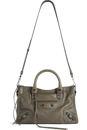 Balenciaga Small Lambskin Le City Top-Handle Bag