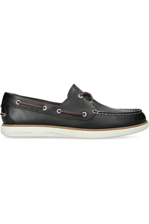 Cole Haan Leather GrandPrø Windward Boat Shoes