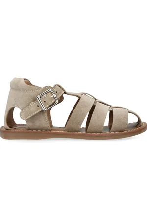 Papouelli Suede Mercer Sandals