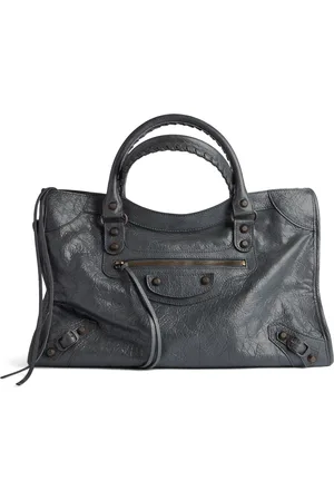 Balenciaga Medium Leather Le City Top-Handle Bag