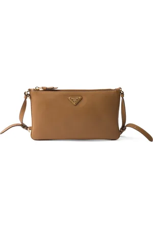Prada Leather Triangle Pouch