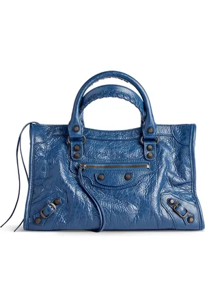 Balenciaga Small Lambskin Le City Top-Handle Bag