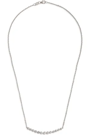 Anita Gold and Diamond Crescent Necklace