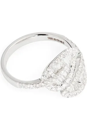 Anita Gold and Diamond Leaf Ring