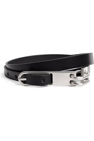 Rick Owens Leather Tongue Belt