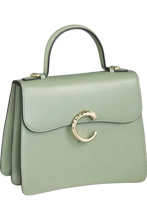 Cartier Small Leather Panthère C de Top-Handle Bag