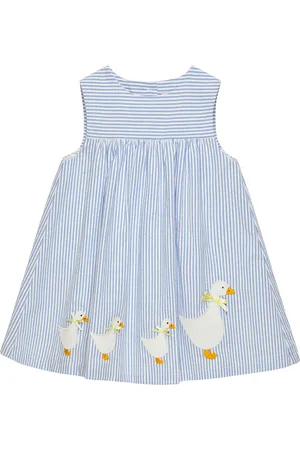 FrenchTrotters Striped Duck Dress