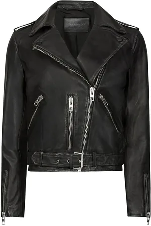 AllSaints Leather Balfern Biker Jacket