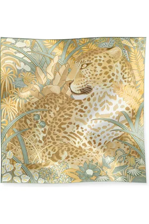 Cartier Silk Panthère in the Jungle Scarf