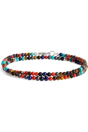 Nialaya Bead and Gemstone Mykonos Bracelet