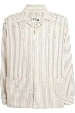 Maison Margiela Cotton Stripe Rever Shirt