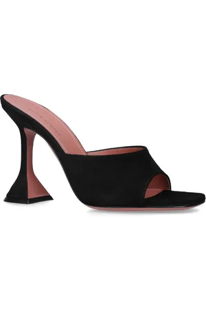 Amina Muaddi Suede Lupita Mules 95