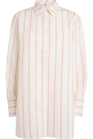 Totême Cotton-Silk Stripe Shirt