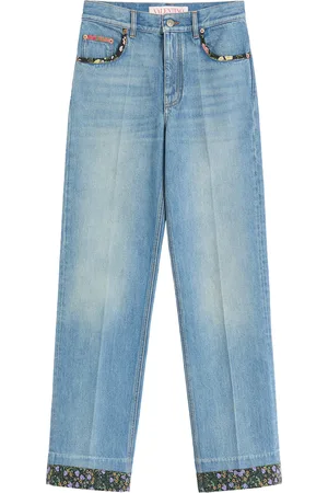 VALENTINO Denim Printed Jeans