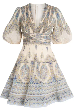 ZIMMERMANN Printed Mini Dress