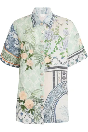 Camilla Linen Jardim Party Shirt