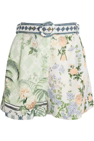 Camilla Jardim Party Belted Shorts