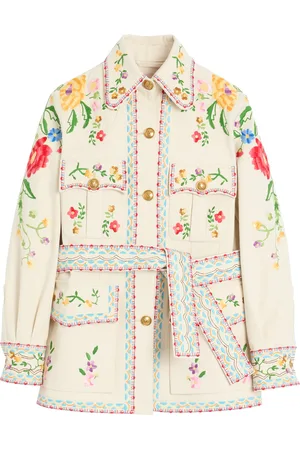 VALENTINO GARAVANI Embroidered Denim Jacket