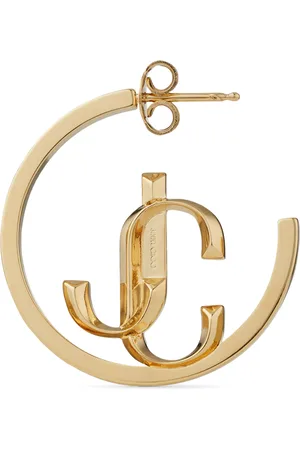 Jimmy Choo Jc Hoop Earrings