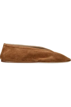 Le Monde Beryl Suede Luna Ballet Flats
