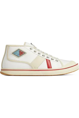 Bottega Veneta Canvas Leather-Trim Eliot Sneakers