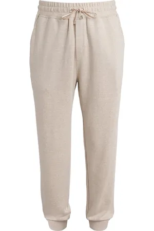 brett johnson Linen-Virgin Wool Sweatpants